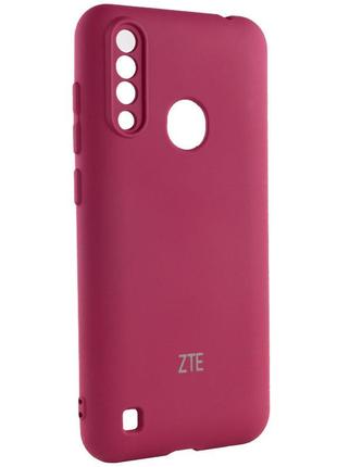 Чехол silicone cover my color full camera (a) для zte blade a7 fingerprint (2020)3 фото