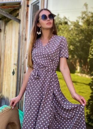 Шикарный нарядный сарафан платье на запах