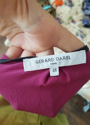 Gerard darel шелк, шёлк блуза4 фото