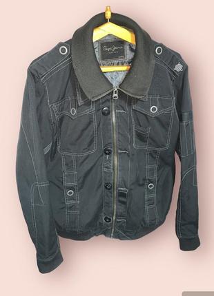 Куртка Brown! pepe jeans. s-m мужская! бомбер лонд стан Brown!a