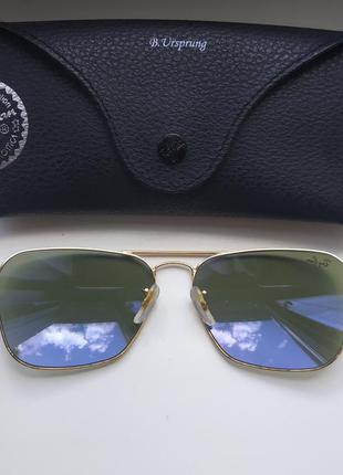 Класнючие очки ray ban caravan3 фото