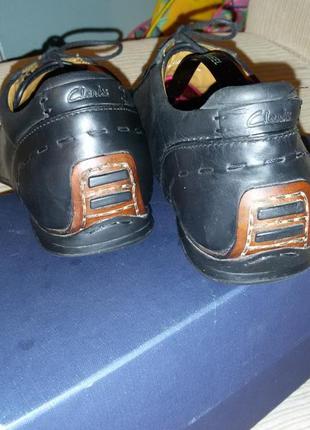Кожаные кроссовки clarks, размер 45-46 ( 30,3 см).3 фото