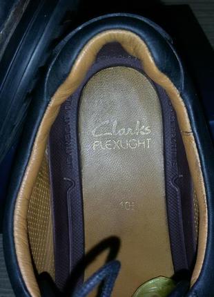 Кожаные кроссовки clarks, размер 45-46 ( 30,3 см).8 фото