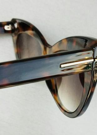 Tom ford жіночі сонцезахисні окуляри коричневі тигрові7 фото
