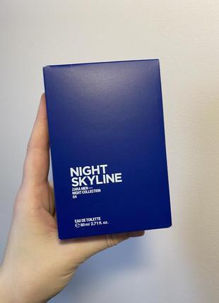 Чоловічий парфум night skyline від zara