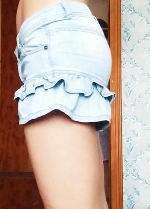 Шорты-юбка c&a джинсовые4 фото