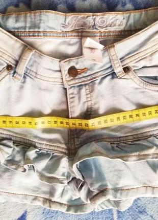 Шорти-спідниця c&a джинсові 9