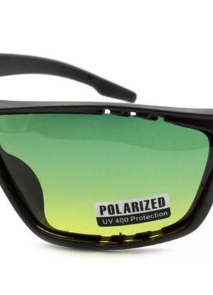 Желтые очки с поляризацией matino mat2218-c6 polarized (yellow-green gradient)