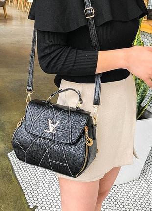 Женская стильная маленькая сумка луи витон, модная женская мини сумочка louis vuitton3 фото