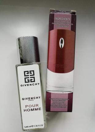 Givenchy - pour homme мужская парфюмированная вода