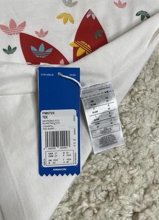 Футболка для немовлят adidas originals fm6725 - t-shirt - baby - white/multco3 фото