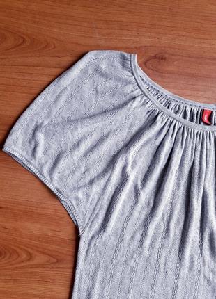 Трикотажна футболка, туніка з обьемными рукавами, р. s-m2 фото