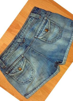 В наличии классные джинсовые шорты marks & spencer 8 (34) (s) 42/442 фото