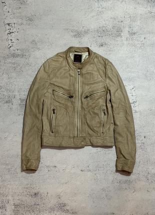 Redskins leather jacket кожаная куртка2 фото