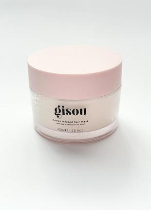 Маска для волосся gisou honey infused hair mask, 75мл2 фото