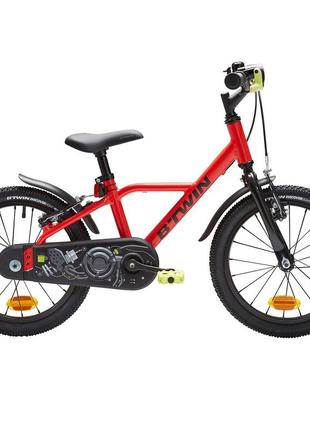 Велосипед дитячий 900 racing для дітей 4-6 років 16" червоний -  .1 фото