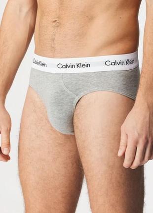 Набір брендової чоловічої нижньої білизни calvin klein, 3 шт (оригінал)4 фото