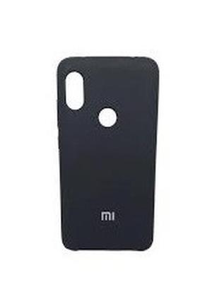 Чехол силикон silicone case xiaomi redmi note 6 pro1 фото