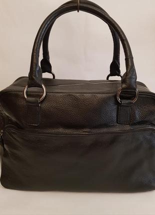 Статусная шикарная кожаная сумка австрийского бренда strauss4 фото