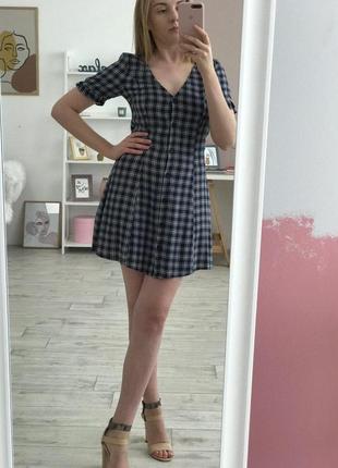 Легкое мини платье h&m 4