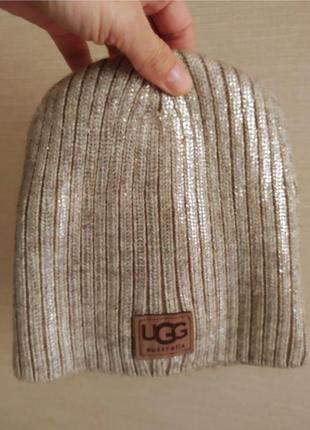 Шапки бренд ugg 2 шт.