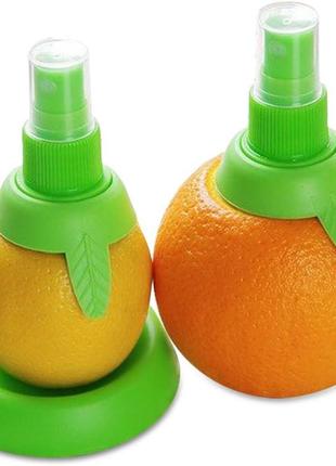 Соковитискач-спрей дозатор насадка екстрактор лимонного соку розпилювач для цитрусових2 фото