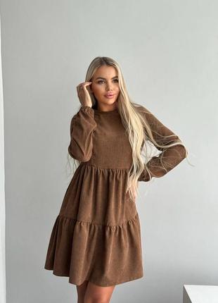 Сукня мікровельвет3 фото