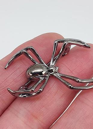 Брошь бижутерная паук арт. 04554