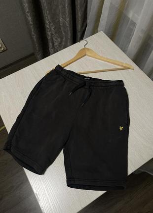 Шорты черные lyle &amp; scott