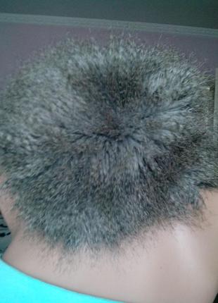 Зимова жіноча хутрова шапка marks & spencer