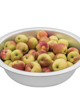 Таз алюминиевый пищевой миска кухонная для варки варенья и солений ø 45 см h 14 см 17 л interos