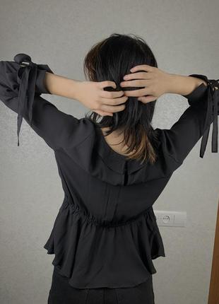 Чорна блуза 3