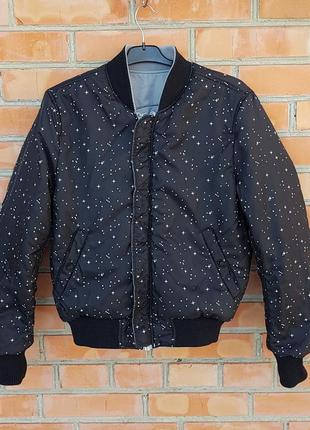 Alpha industries ma-1 nasa reversible bomber куртка бомбер оригинал (s)8 фото