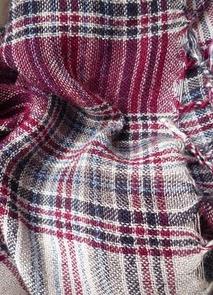 Up fashion, германия большой платок шаль шарф палантин 100% вискоза клетка в стиле burberry