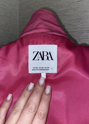 Стильний подовжений піджак- жакет zara7 фото