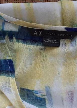 Стильное летнее платье armani exchange4 фото