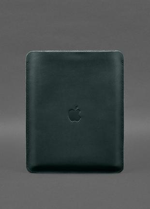 Кожаный чехол-футляр для ipad pro 12,9 зеленый2 фото