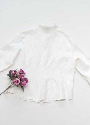 Рубашка льняная, блуза tracy m. большой размер.3 фото