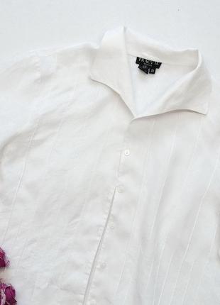 Рубашка льняная, блуза tracy m. большой размер.6 фото