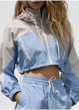 Укороченная куртка, ветровка zara