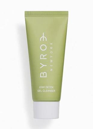 Ніжний очисний засіб з кислотами byroe kiwi detox gel cleanser 20ml