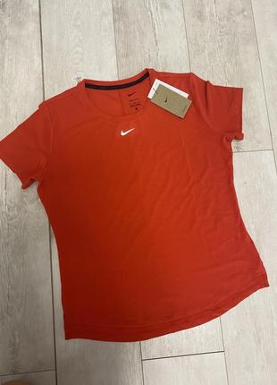 Nike one luxe ss top футболка5 фото