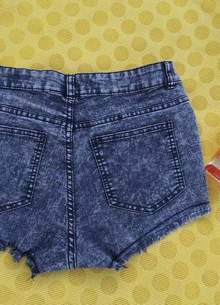 Облегченные джинсовые шорты h&m2 фото