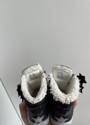 Сапожки h&amp;m, сапоги, ботинки, ботиночки зимние 18 - 19 размер7 фото