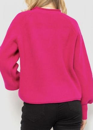Последняя осень зима ярка розовая повязка мягкая теплища кофта светер по цене такой 30% шерсть -xs s m 44-465 фото