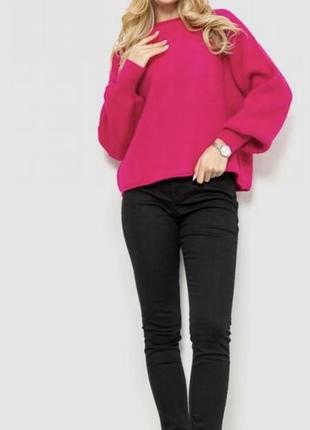 Последняя осень зима ярка розовая повязка мягкая теплища кофта светер по цене такой 30% шерсть -xs s m 44-463 фото