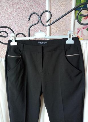 Красивые черные брюки с замочками select.2 фото
