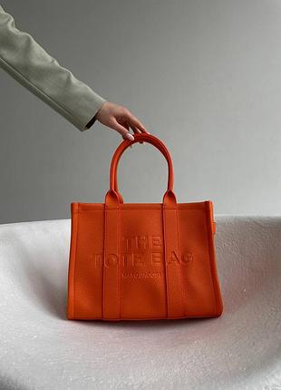 Сумка - tote bag mini orange