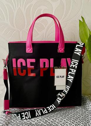 Яркая сумка шоппер ice play