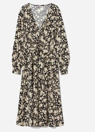 Платье в цветочный принт от h&m.